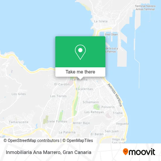 Inmobiliaria Ana Marrero map