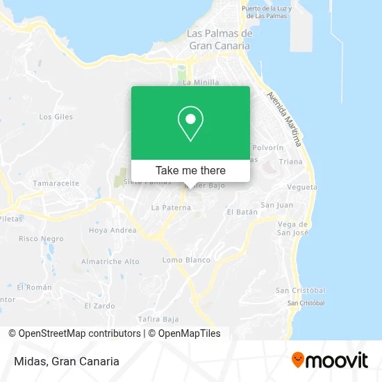 Midas map