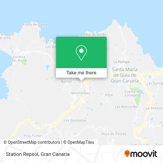 Station Repsol map