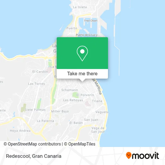 Redescool map