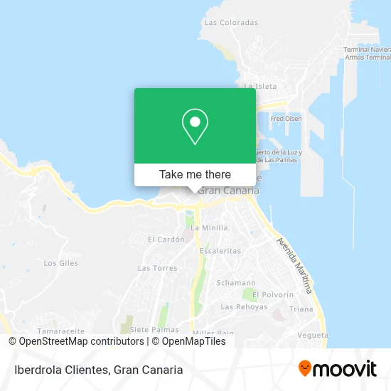 Iberdrola Clientes map