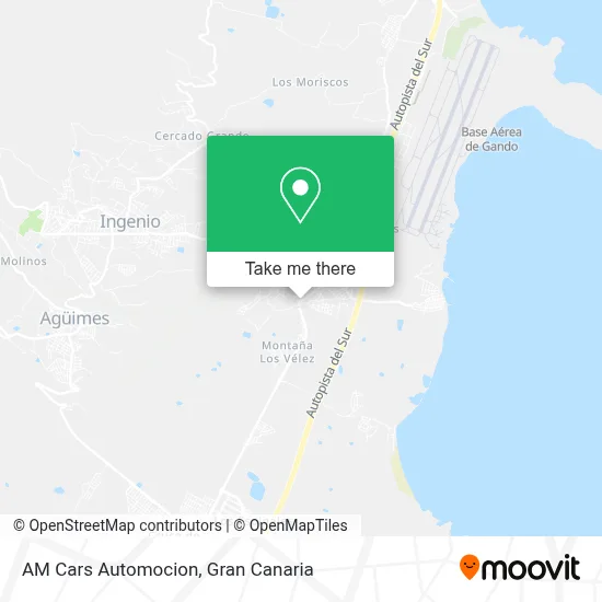 AM Cars Automocion map