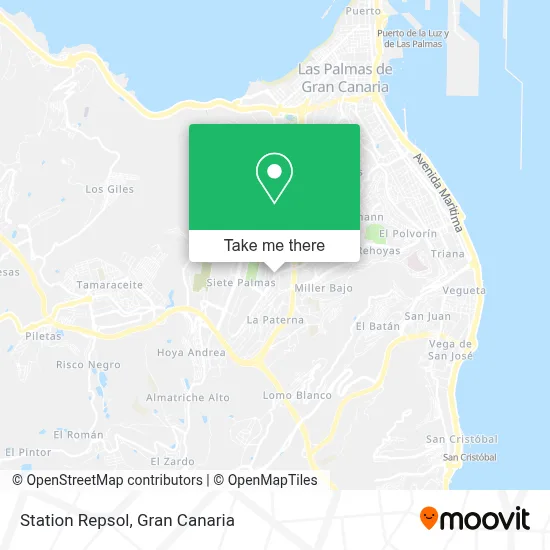 Station Repsol map