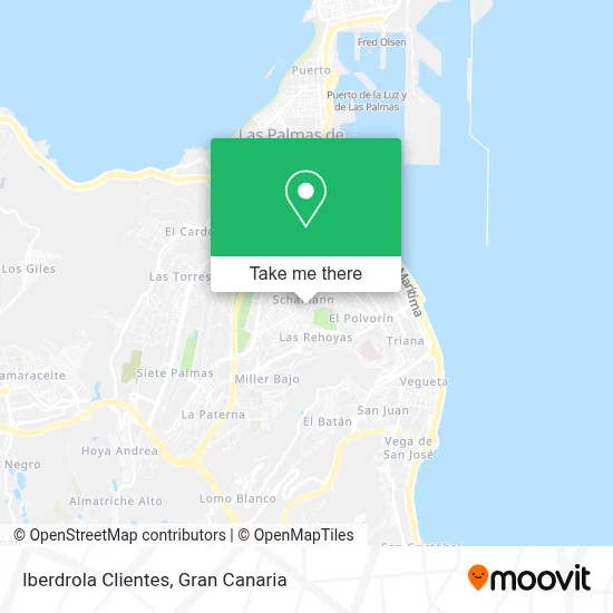 Iberdrola Clientes map
