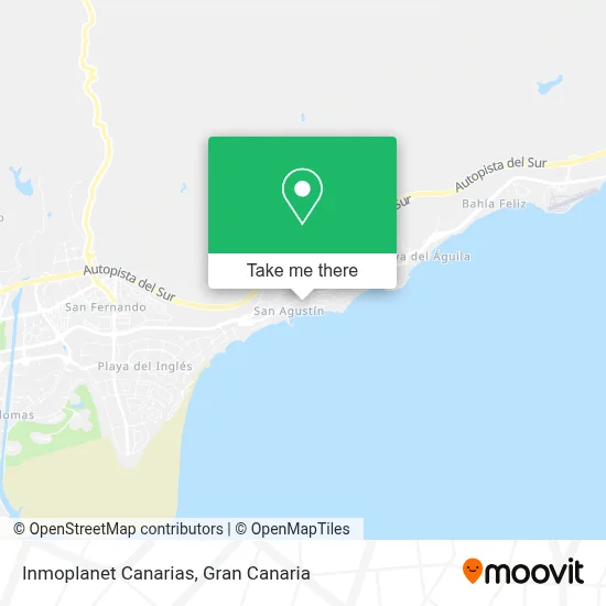 Inmoplanet Canarias map