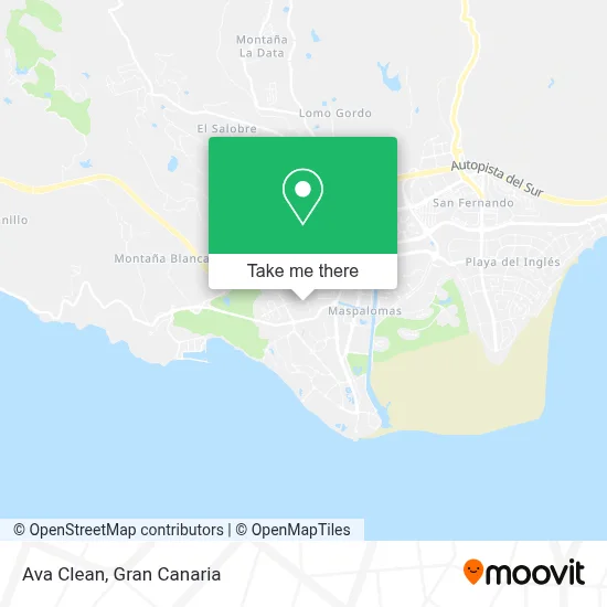 Ava Clean map