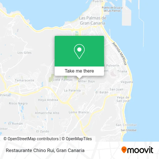 Restaurante Chino Rui map