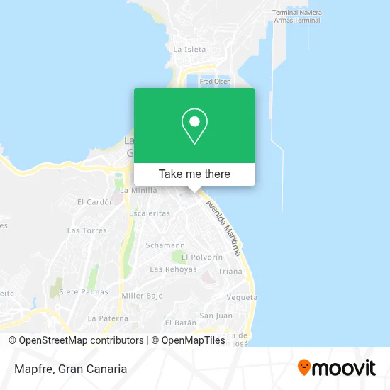 Mapfre map