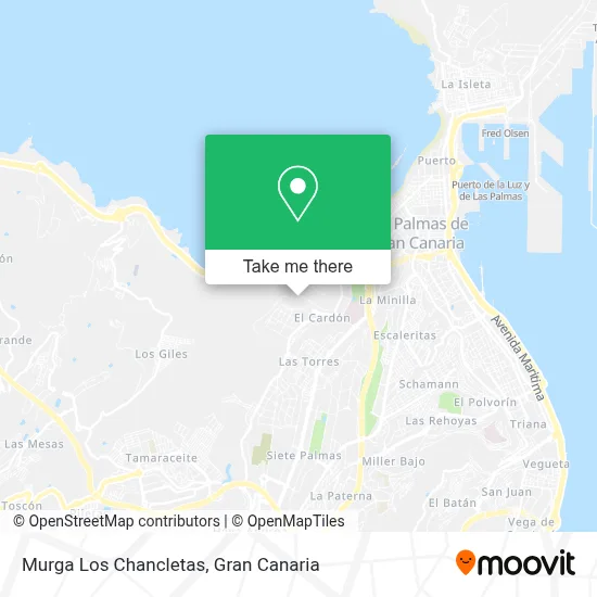 Murga Los Chancletas map
