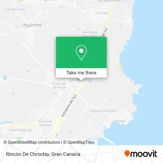 Rincón De Chrisday map