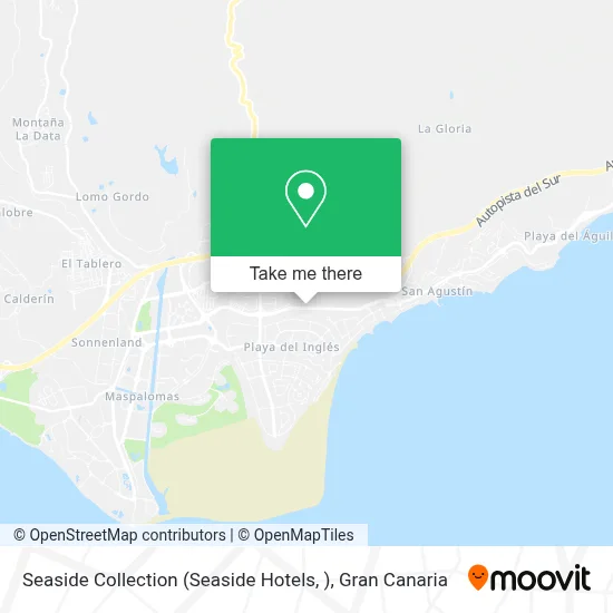 Seaside Collection (Seaside Hotels, ) map