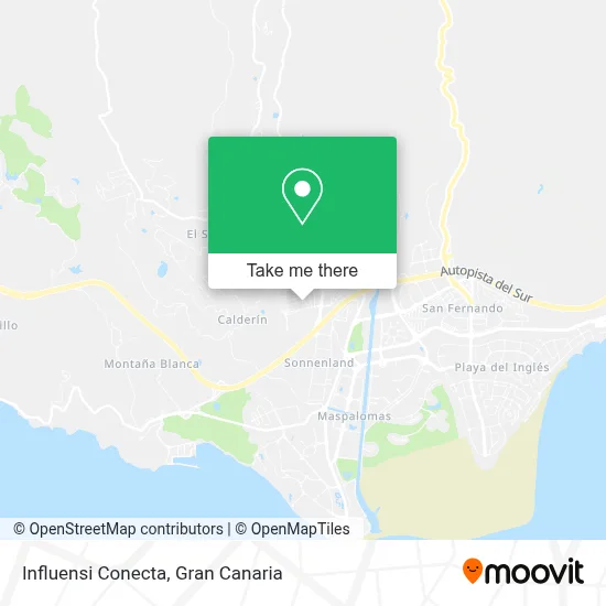 Influensi Conecta map