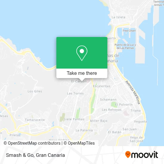 Smash & Go map