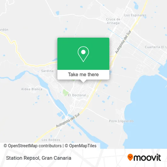 Station Repsol map