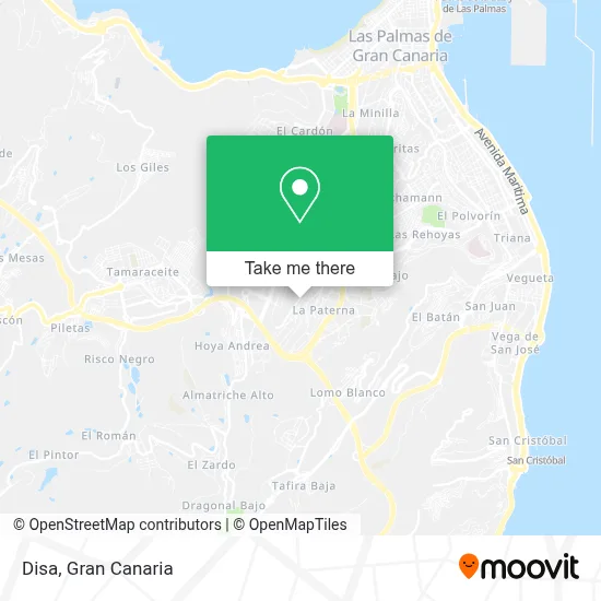 Disa map