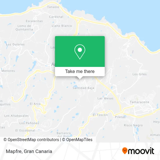 Mapfre map