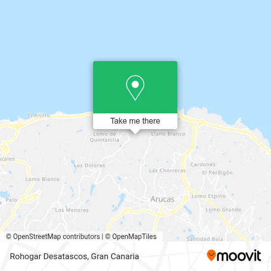 Rohogar Desatascos map