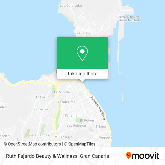 Ruth Fajardo Beauty & Wellness map