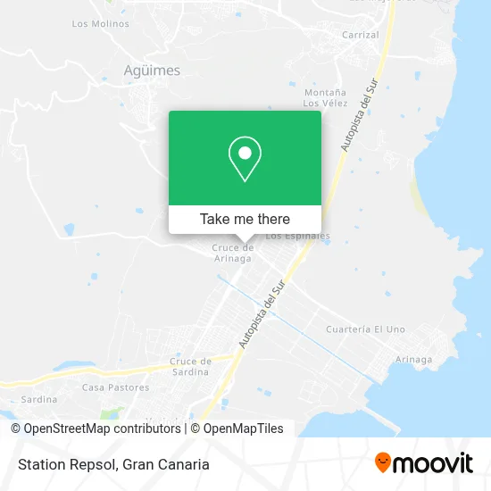 Station Repsol map