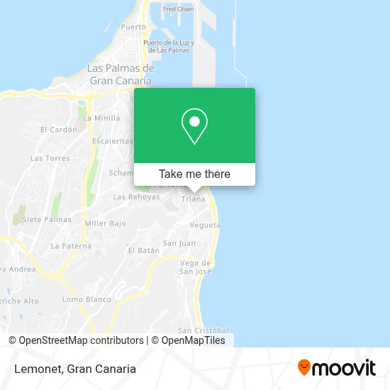 Lemonet map