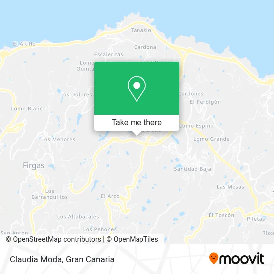 Claudia Moda map