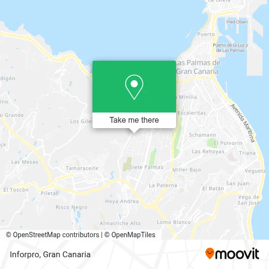 Inforpro map