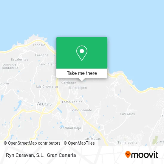 Ryn Caravan, S.L. map