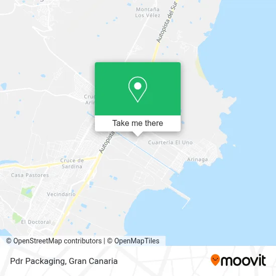 Pdr Packaging map