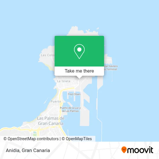 Anidia map
