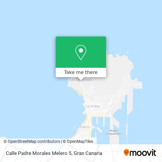 Calle Padre Morales Melero 5 map