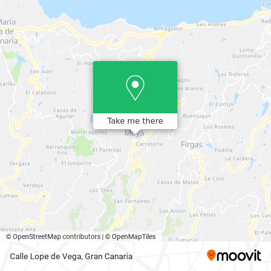 Calle Lope de Vega map