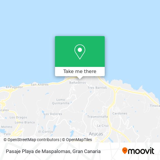 Pasaje Playa de Maspalomas map