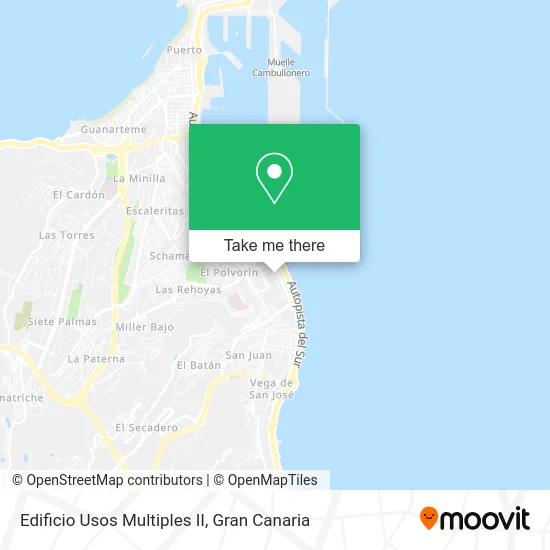 Edificio Usos Multiples II map