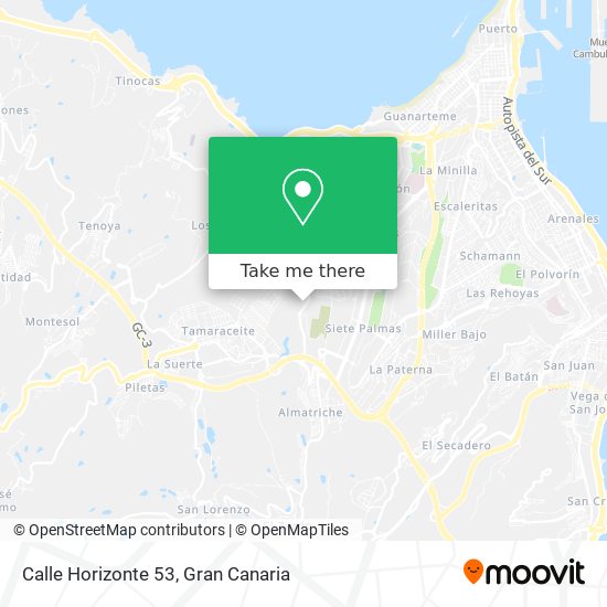 Calle Horizonte 53 map