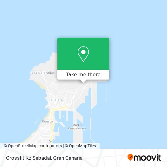 Crossfit Kz Sebadal map