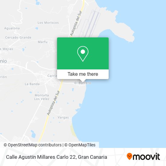 Calle Agustín Millares Carlo 22 map