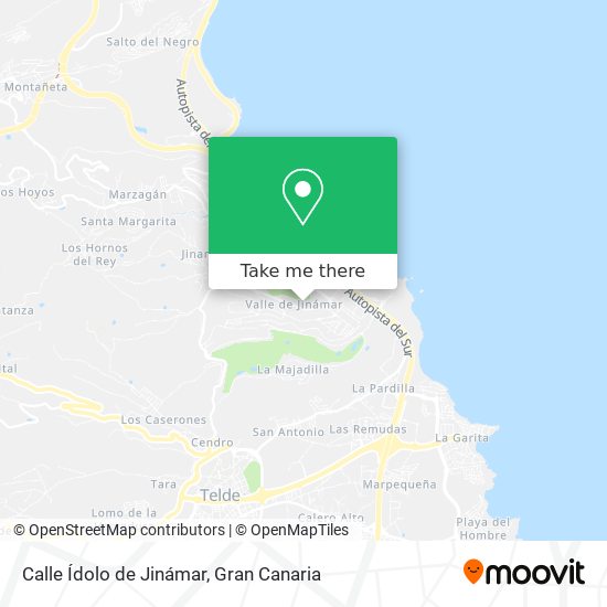 Calle Ídolo de Jinámar map