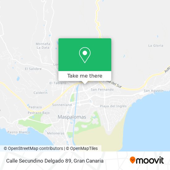 Calle Secundino Delgado 89 map