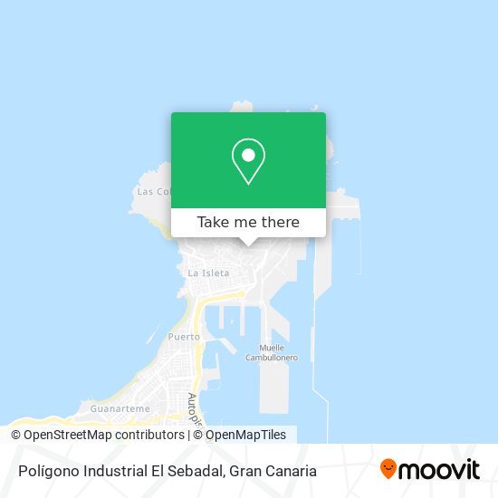 Polígono Industrial El Sebadal map