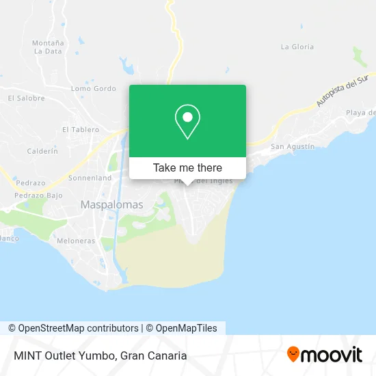 MINT Outlet Yumbo map