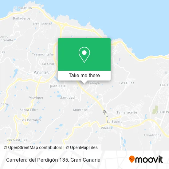 Carretera del Perdigón 135 map