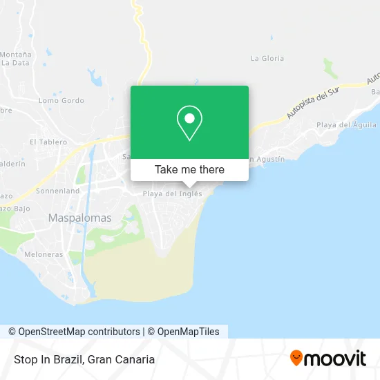 Stop In Brazil map