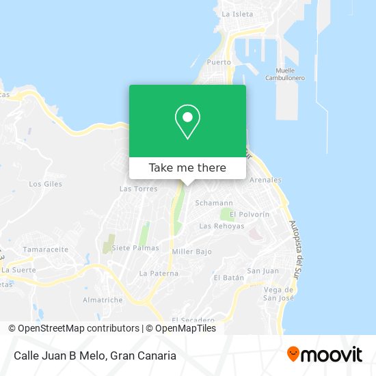 Calle Juan B Melo map