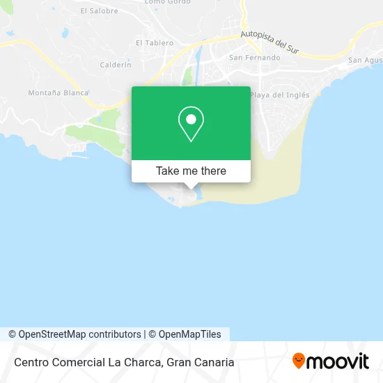 Centro Comercial La Charca map