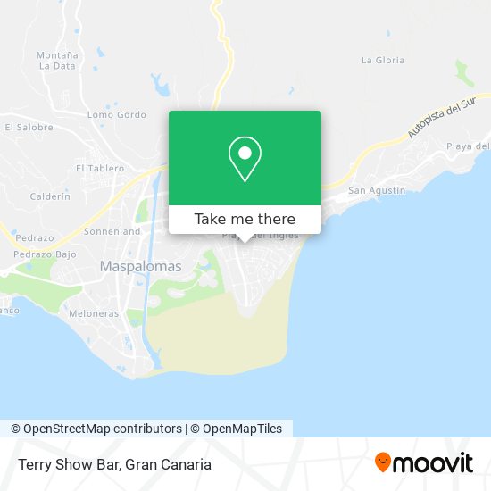 Terry Show Bar map