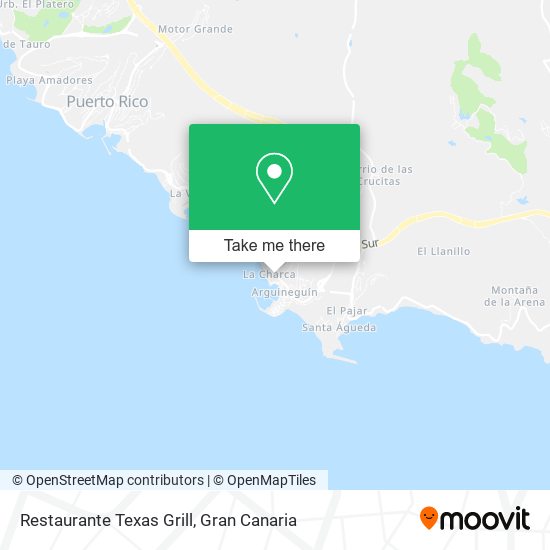 Restaurante Texas Grill map