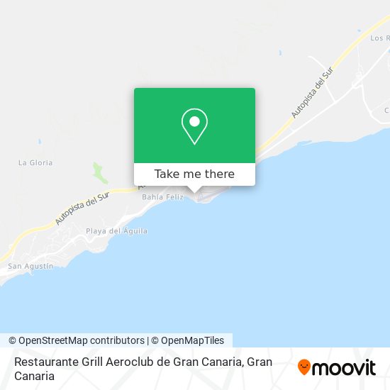 Restaurante Grill Aeroclub de Gran Canaria map
