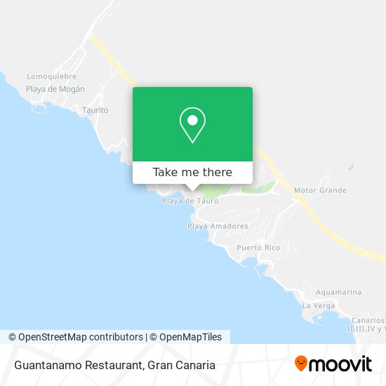 Guantanamo Restaurant map