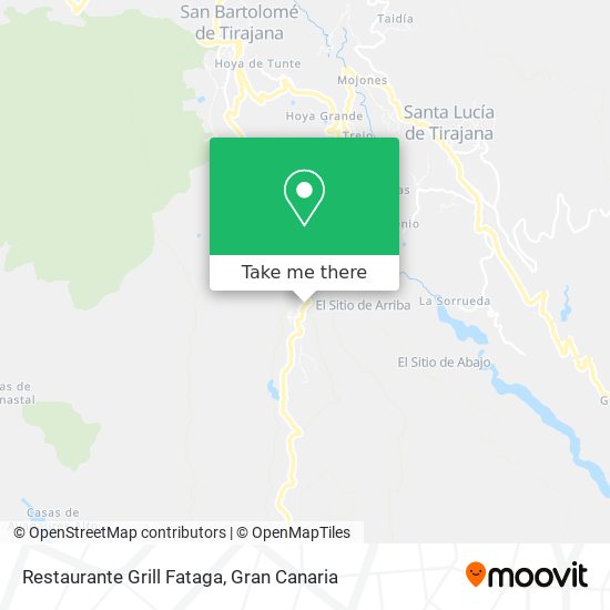 Restaurante Grill Fataga map