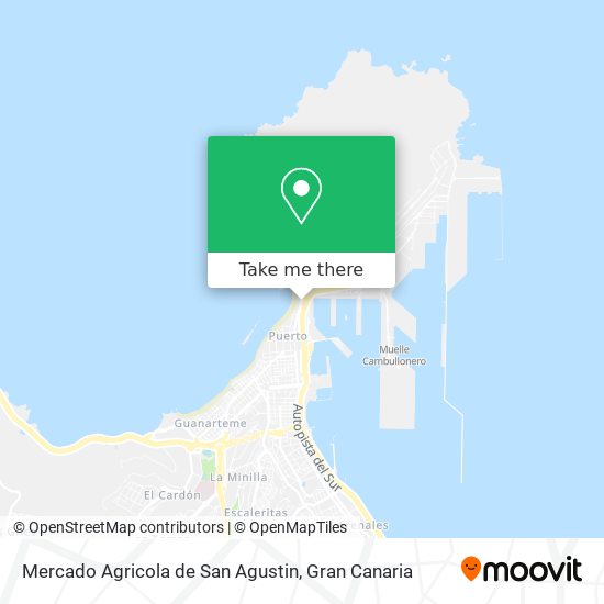 Mercado Agricola de San Agustin map